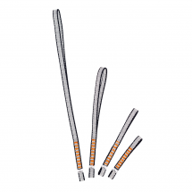 Оттяжка, черно-белая, дайнема, шир. 12мм