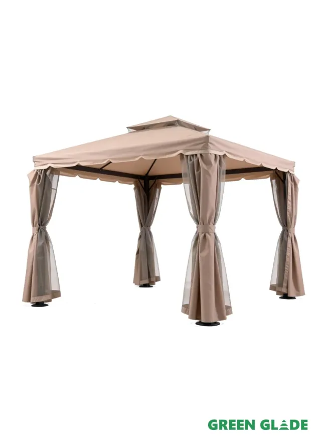 Шатер-беседка 72401 3х3х2,7 м полиэстер, Green Glade