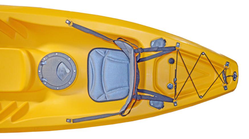 Пластиковая байдарка для моря Ривьера 2+2, Вольный Ветер