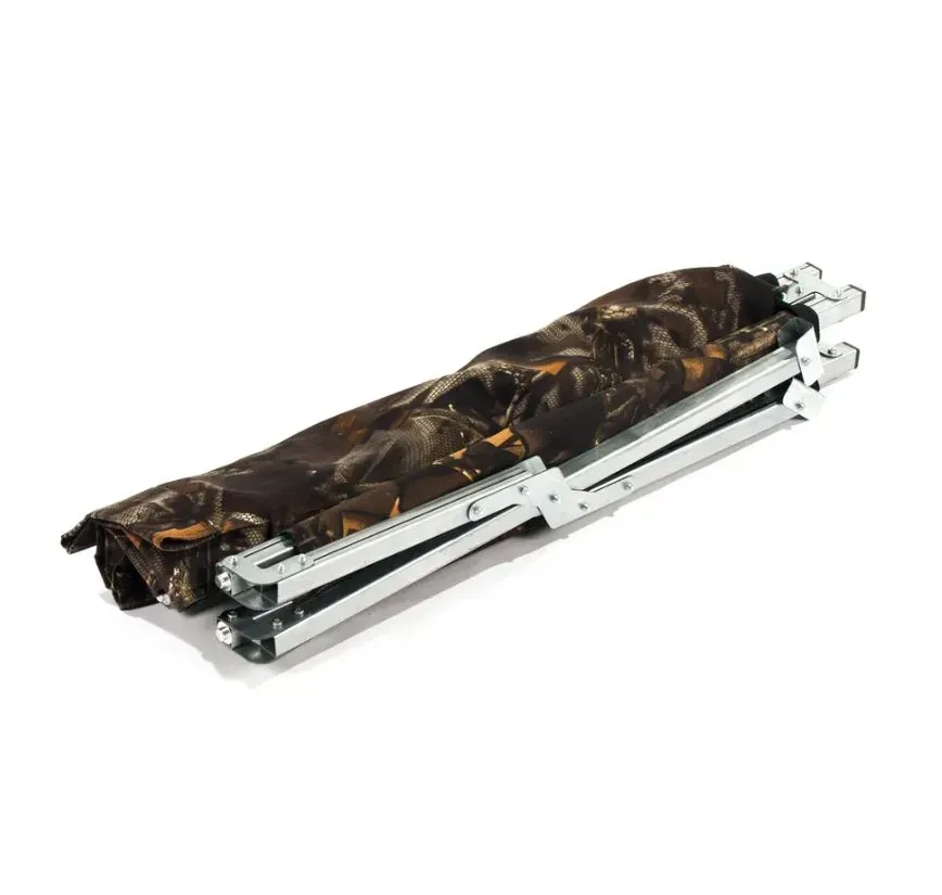 Раскладушка туристическая в чехле 2050х750х400 мм, оцинкованная сталь, Следопыт