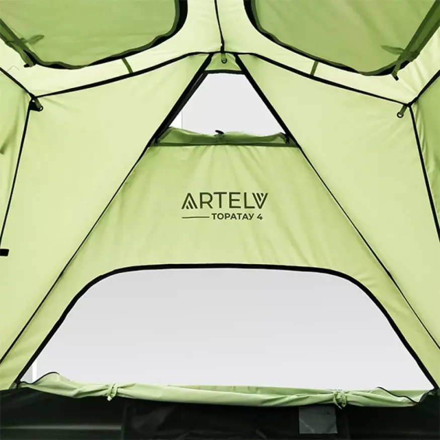 Палатка Toratau 4 Зелёная, ARTELV