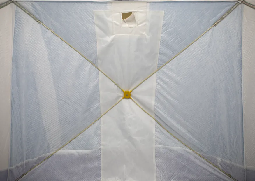 Палатка зимняя КУБ 4 (трехслойная)  дышащая