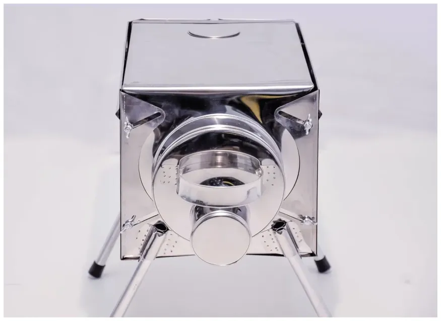 Печь походная Пошехонка малая с 3D экраном