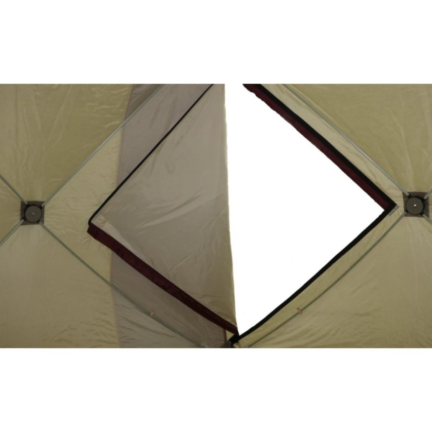 Палатка Снегирь 4Т Long Компакт, четырехместная, трехслойная