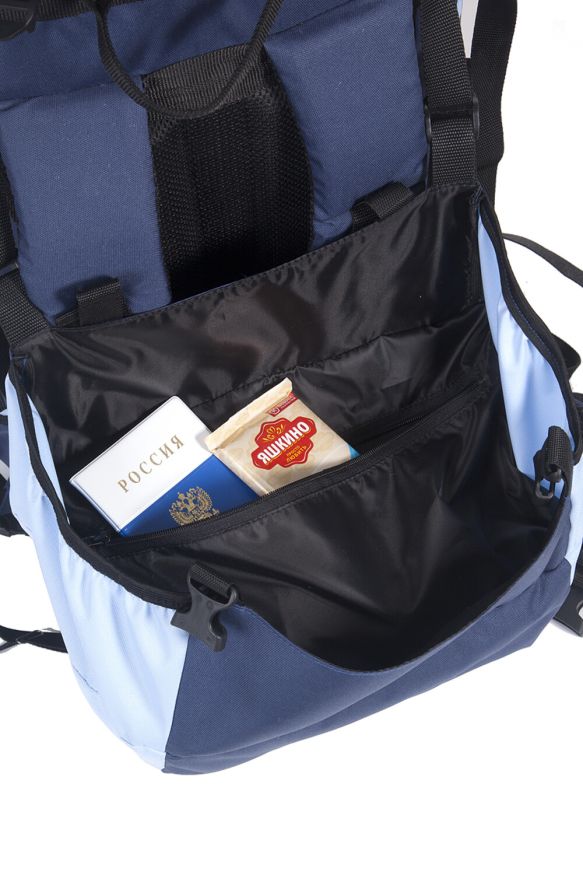 Рюкзак туристический Оптимал 2, серо-красный, 90 л, ТАЙФ