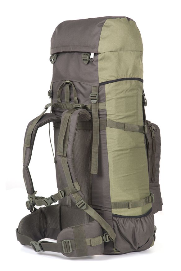 Рюкзак туристический Оптимал 3, олива, 120 л, ТАЙФ