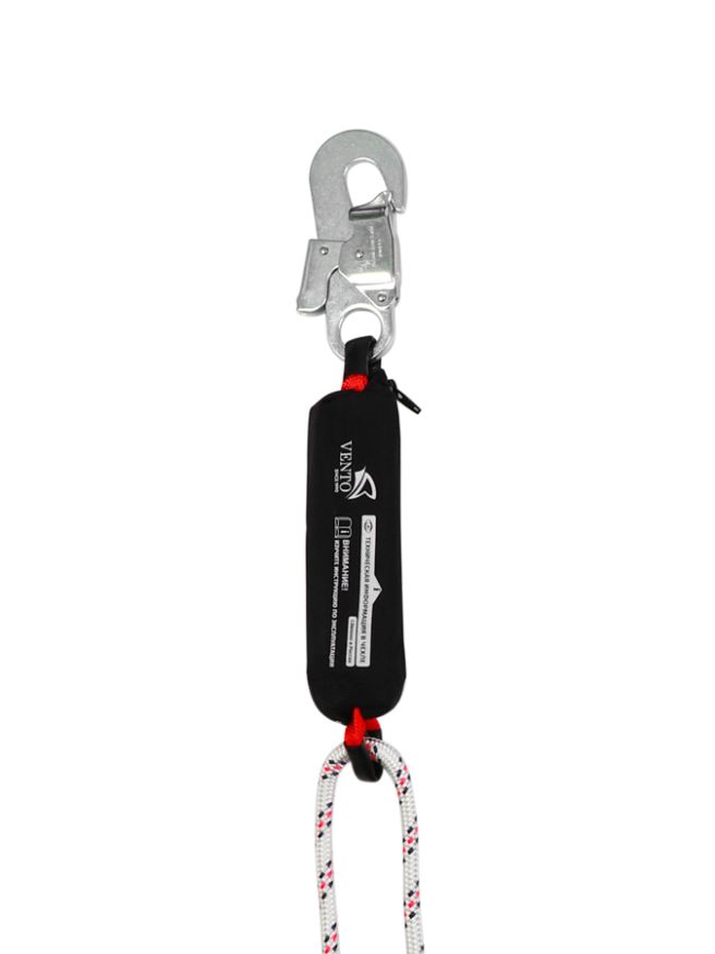 Строп веревочный одинарный регулируемый с амортизатором «аВ11р», Венто