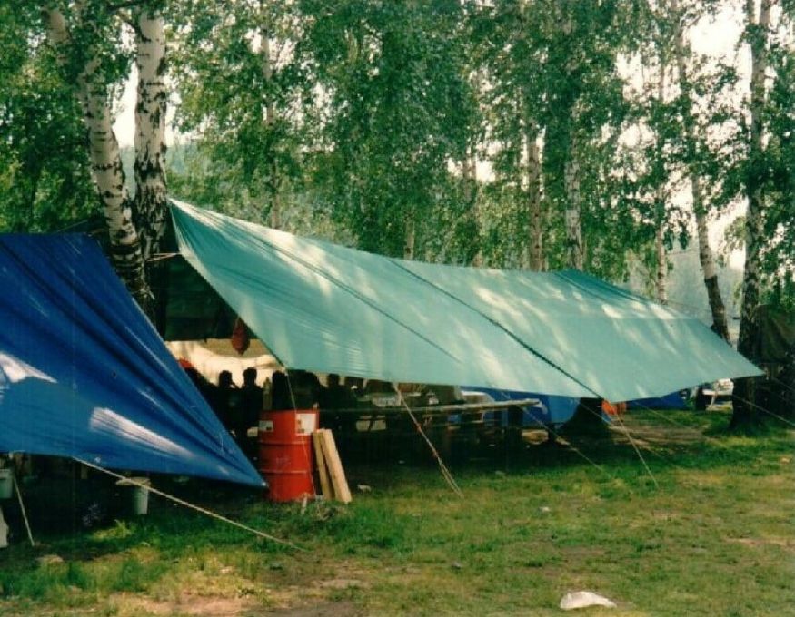 Тент Век 7х9 костровой
