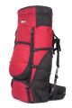 Рюкзак туристический Хальмер 4, с латами, черный-вишня, 80 л, ТАЙФ