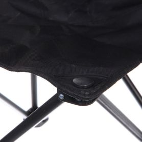Стул складной в чехле до 100 кг, 39*39*64 см, чёрный