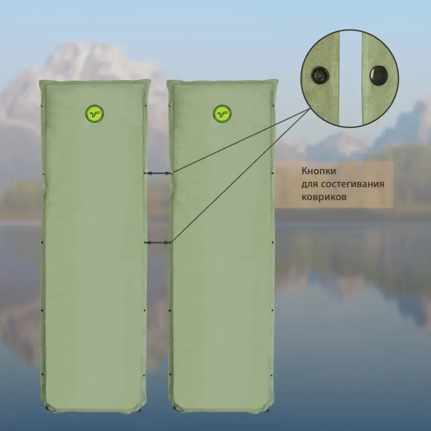 Коврик самонадувающийся Comfort Alfa 7 см, Maverick