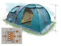 Палатка River Grand 4, TauMANN