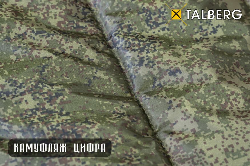 Cпальный мешок Forester -26, принт цифра, Talberg