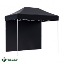 Тент-шатер Helex 24322, (раскладывается гармошкой) 3х2х3м полиэстер, черный 