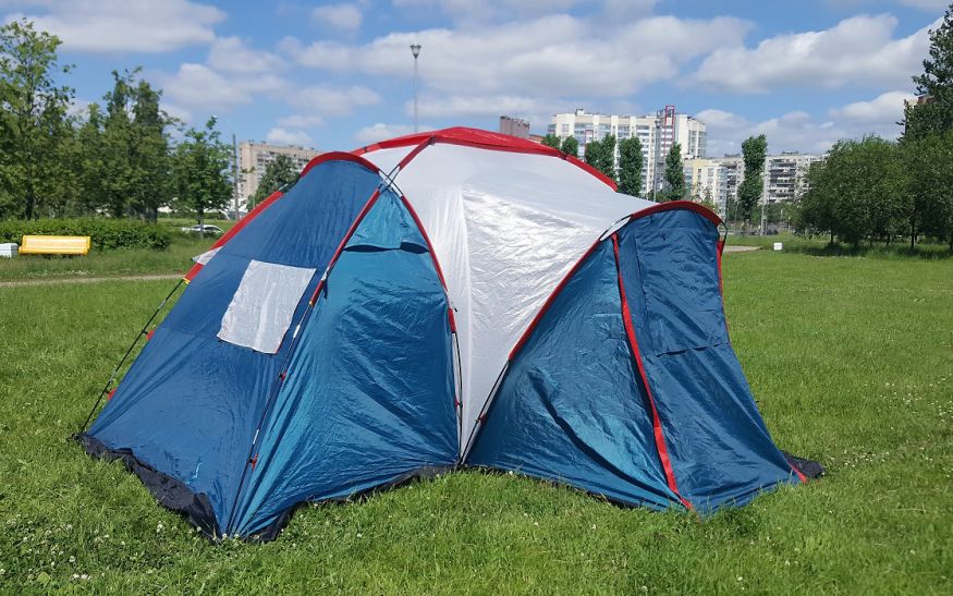 Палатка Canadian Camper SANA 4 PLUS, цвет royal