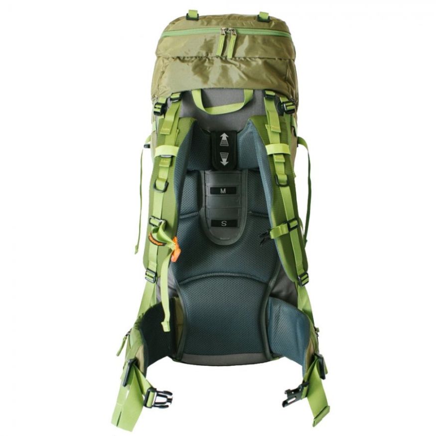 Рюкзак туристический Sigurd 60+10 зеленый, Tramp