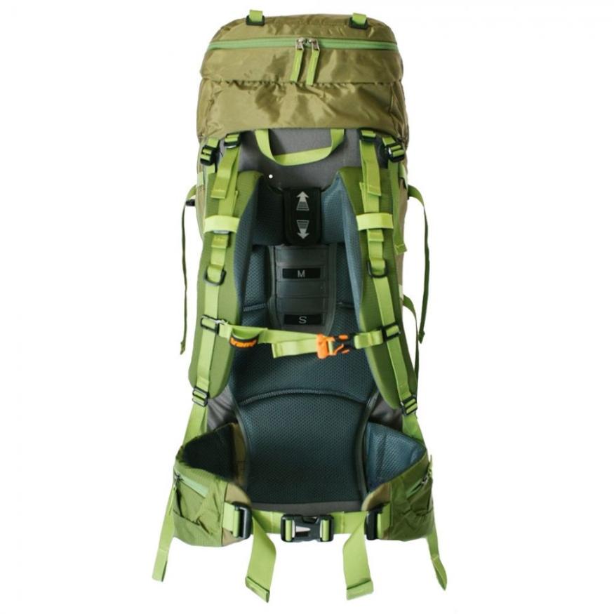 Рюкзак туристический Sigurd 60+10 зеленый, Tramp