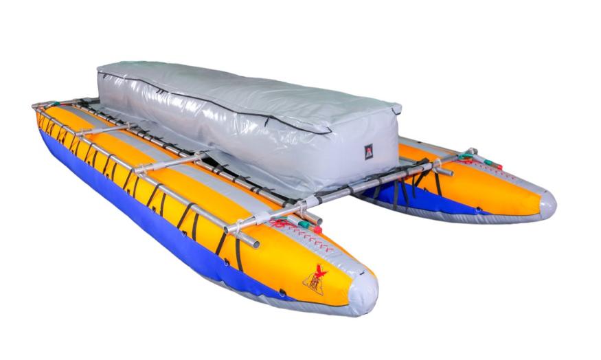 Катамаран Век Исеть 8М 2-секционный, 5,60 м, без рамы