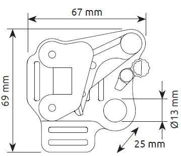 Ножной зажим TURBOFOOT EVO