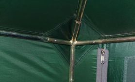 Шатер Polygon 400 зелёный цвет