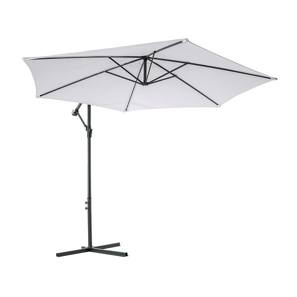 Зонт садовый (d=3 м) серый, 6002, Green Glade